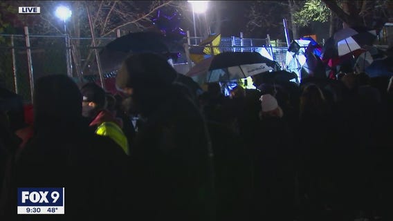 Daunte Wright shooting protests continue for 5th night at Brooklyn Center PD