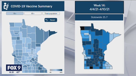 Several Minnesota counties with higher COVID case growth have low vaccination rates