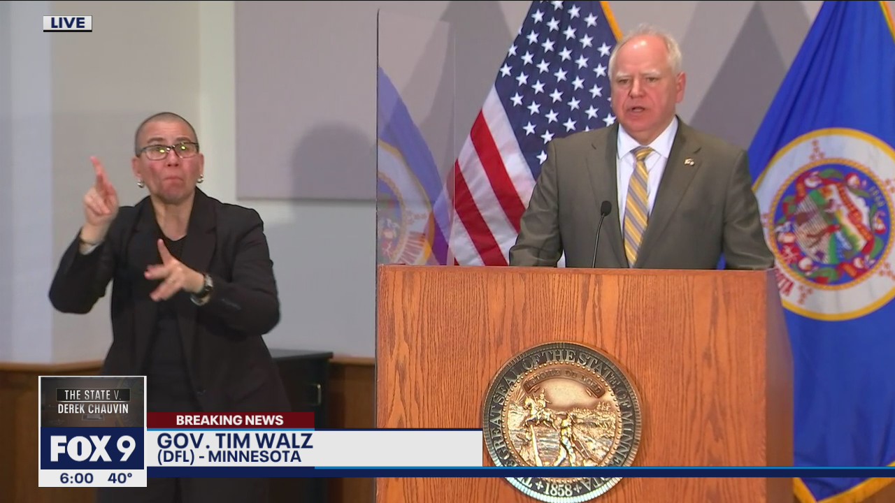 Governor Tim Walz says the work is just beginning following the guilty verdict in the murder trial of Derek Chauvin