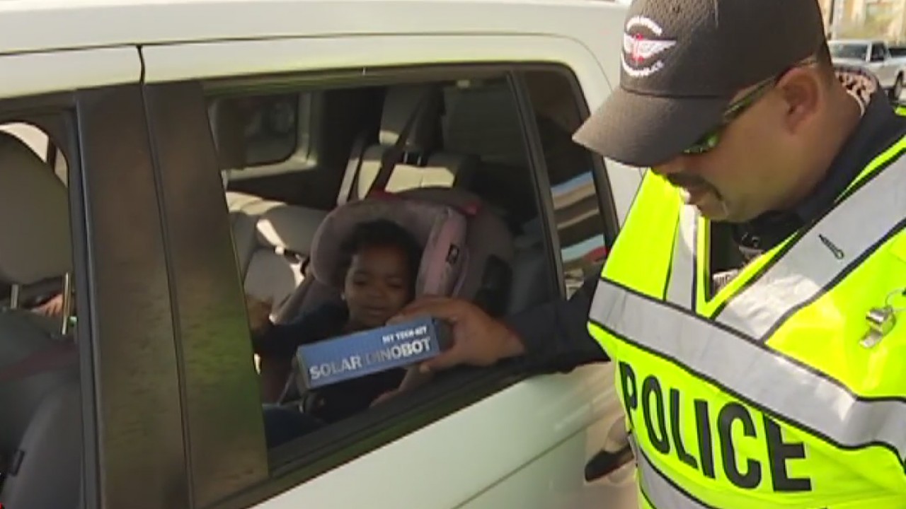 CPPD Operation Traffic Santa Offers toys not tickets
