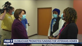 Klobuchar highlights funding to build 3 new Minnesota veterans homes