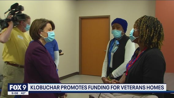 Klobuchar highlights funding to build 3 new Minnesota veterans homes