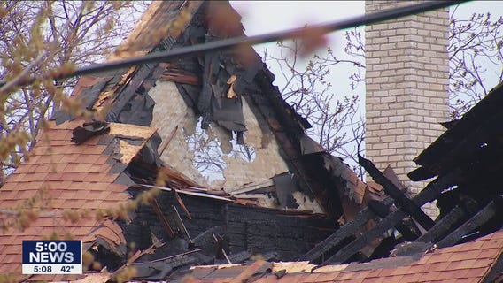 Parishioners gather for Sunday mass after fire destroys Minneapolis church
