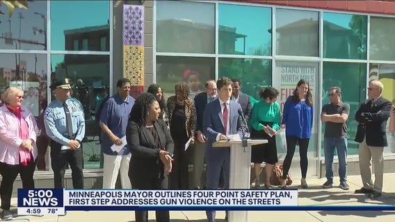 Minneapolis mayor announces 4-point plan for community safety
