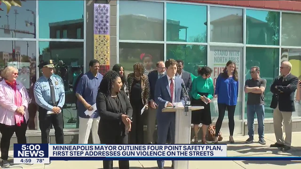 Minneapolis mayor announces 4-point plan for community safety