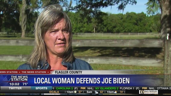 Florida woman and former candidate defends Joe Biden