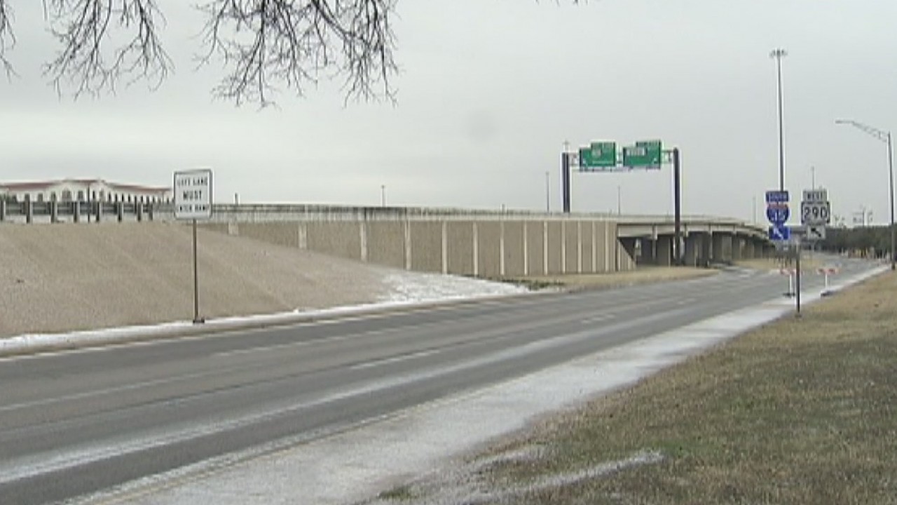 Ice lead to morning crashes