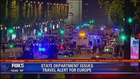 Travel alert for Europe