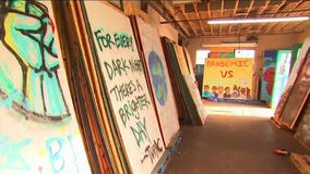 Preserving plywood murals created in aftermath of George Floyd's death