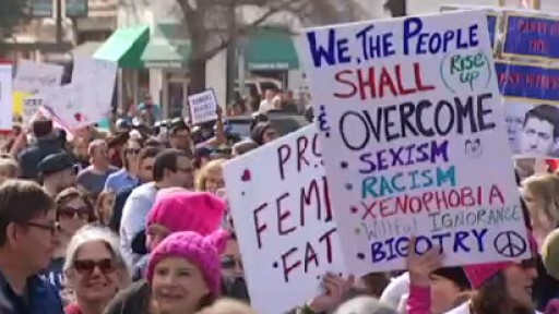 Women's March & Roe v. Wade marches and rallies downtown