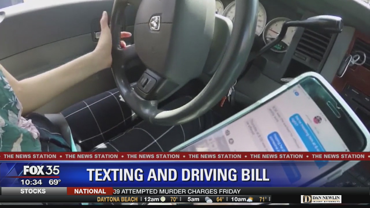 New texting while driving bill closer to reality