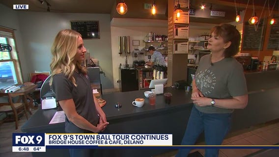 Town Ball Tour: Checking out Bridge House Coffee and Caf? in Delano