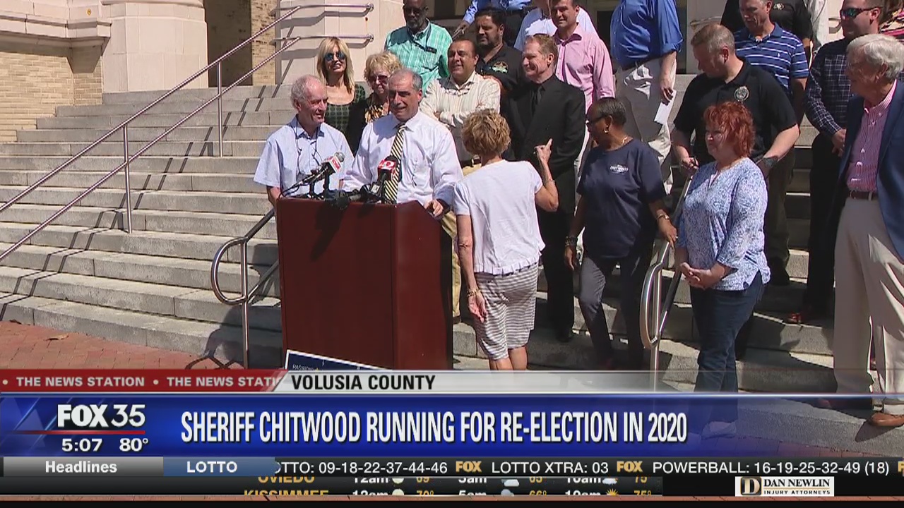 Volusia Sheriff Mike Chitwood seeks reelection