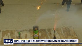 Even legal fireworks can be dangerous, authorities say