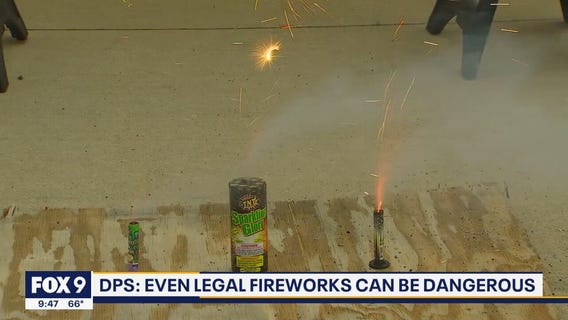 Even legal fireworks can be dangerous, authorities say