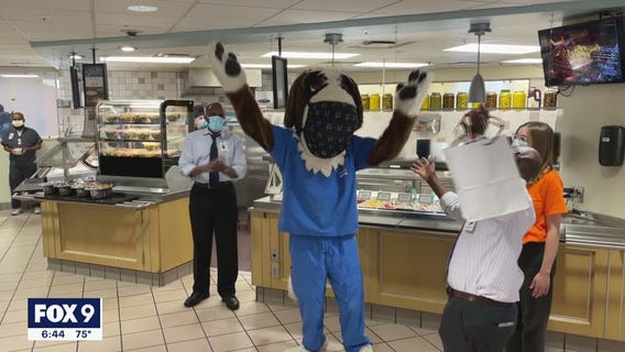 Mascot at Hennepin Healthcare celebrates 10 years of service