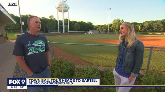 The 20-0 Sartell Muskies v the Sartell Stone Poneys in tonight's FOX 9 Townball match up