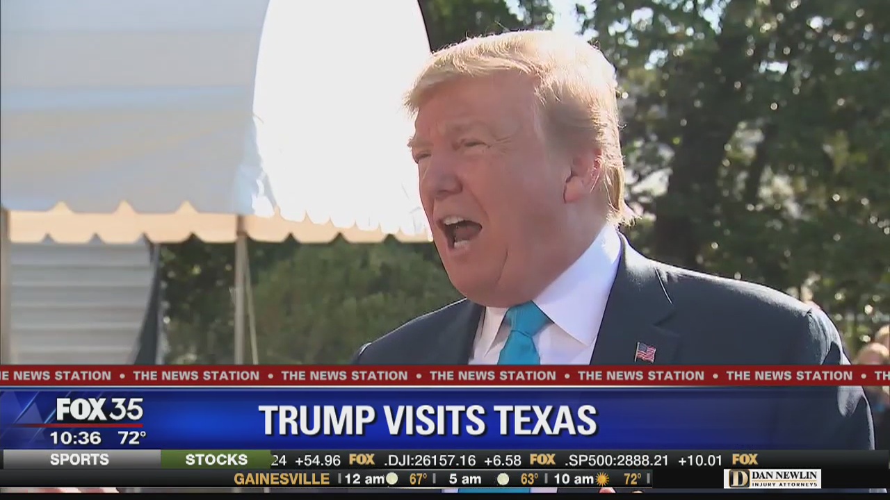 Trump visits Texas for immigration speech