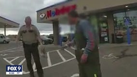 Chisago County chief deputy gives shoeless veteran his boots