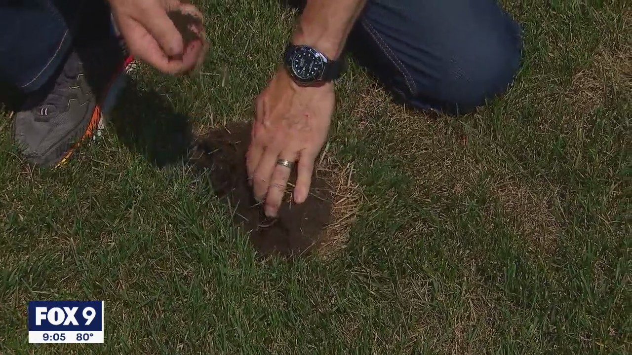 Drought's effect seen in soil moisture