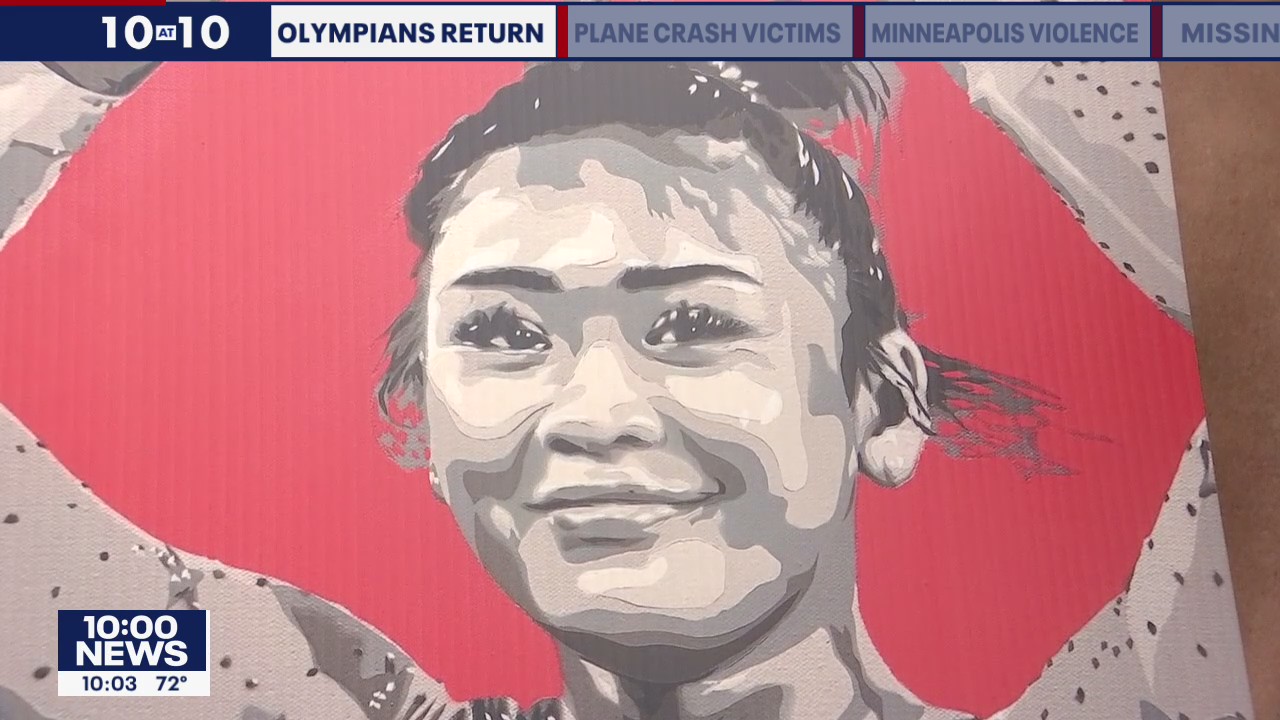 Suni Lee welcomed home in St. Paul after gold medal win