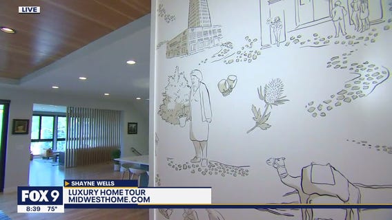One family's story in wallpaper - see it for yourself on The Luxury Home Tour