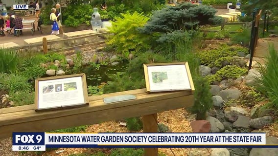 Island of calm amid the hustle and bustle of the State Fair