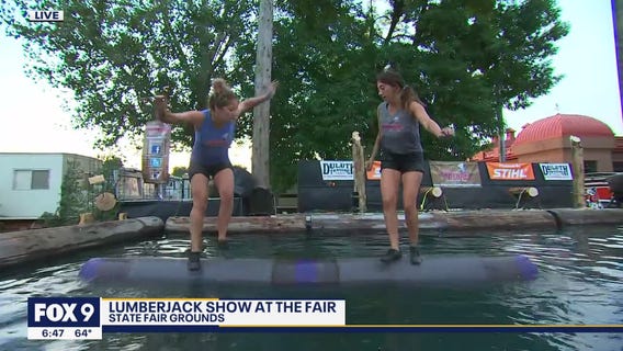 Break out the flannel - behind the scenes at the State Fair Lumberjack Show