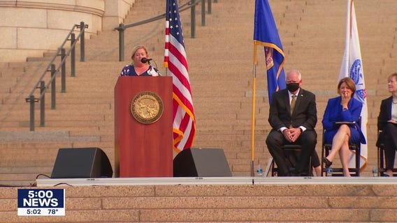 20 years later: Minnesotans honor lives loss in 9/11 attacks during ceremony at state capitol