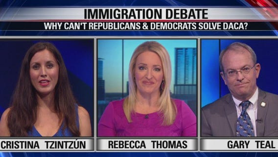 FOX 7 Discussion:  Why Can't Democrats and Republicans solve DACA?