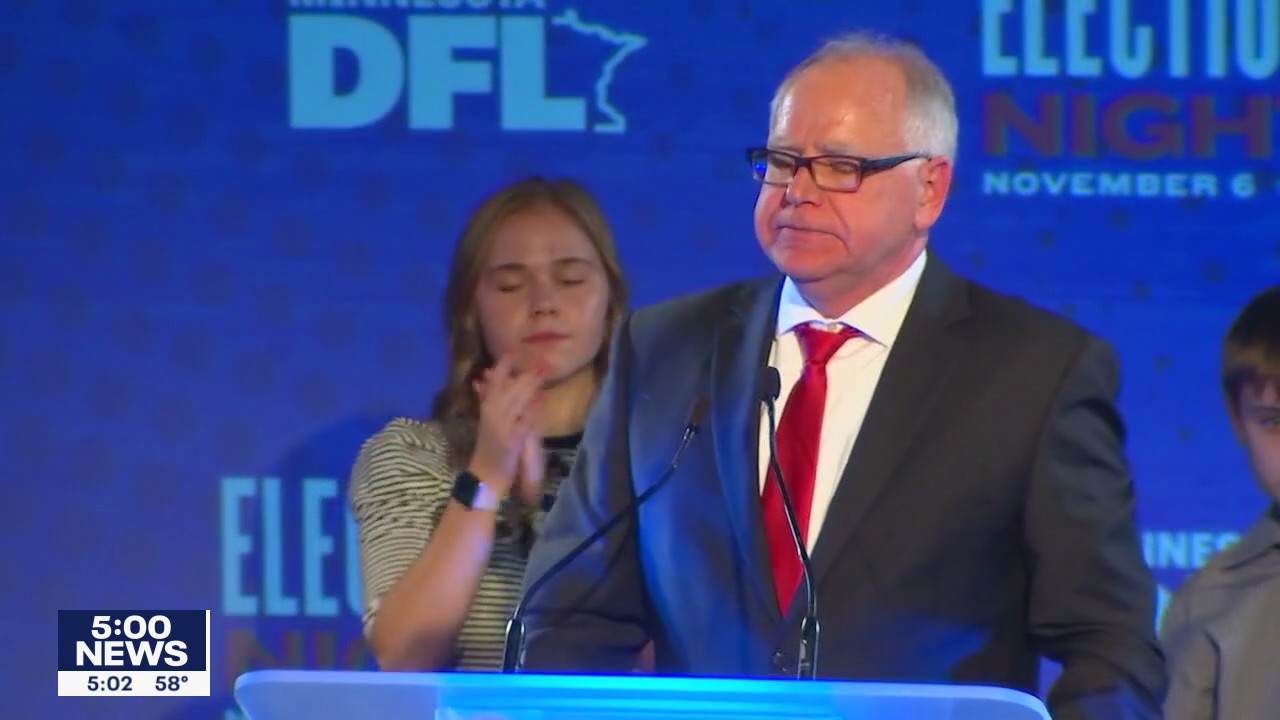 Walz: No plan to change running mates in 2022