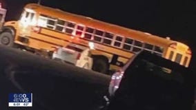 1 dead, 2 injured in school bus crash on Hwy. 212 in Carver County