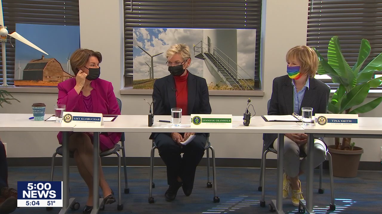 Energy Secretary campaigns in St. Paul to push Biden's 3.5 trillion spending plan