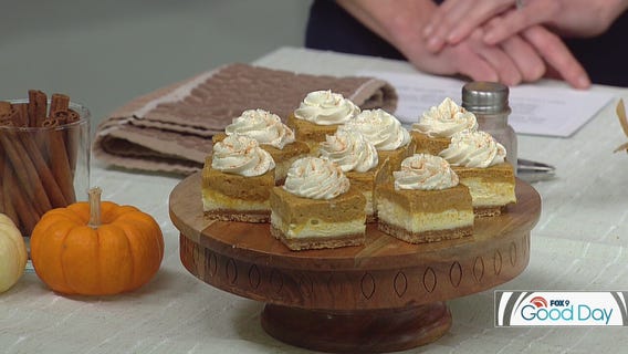 The flavors of fall: How to make Pumpkin Cheesecake Bars