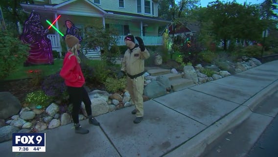 Halloween display in St. Louis Park celebrates iconic TV and movie characters