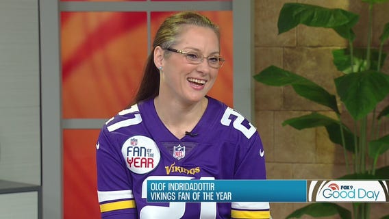 Meet this year's Official Vikings Fan of the Year (and she has real-life Icelandic Viking blood in her veins)