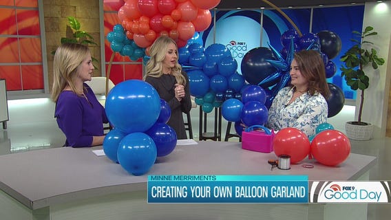 Balloon garland is having a moment -- how to make your own