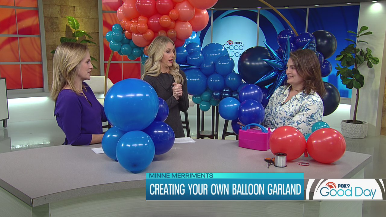Balloon garland is having a moment -- how to make your own