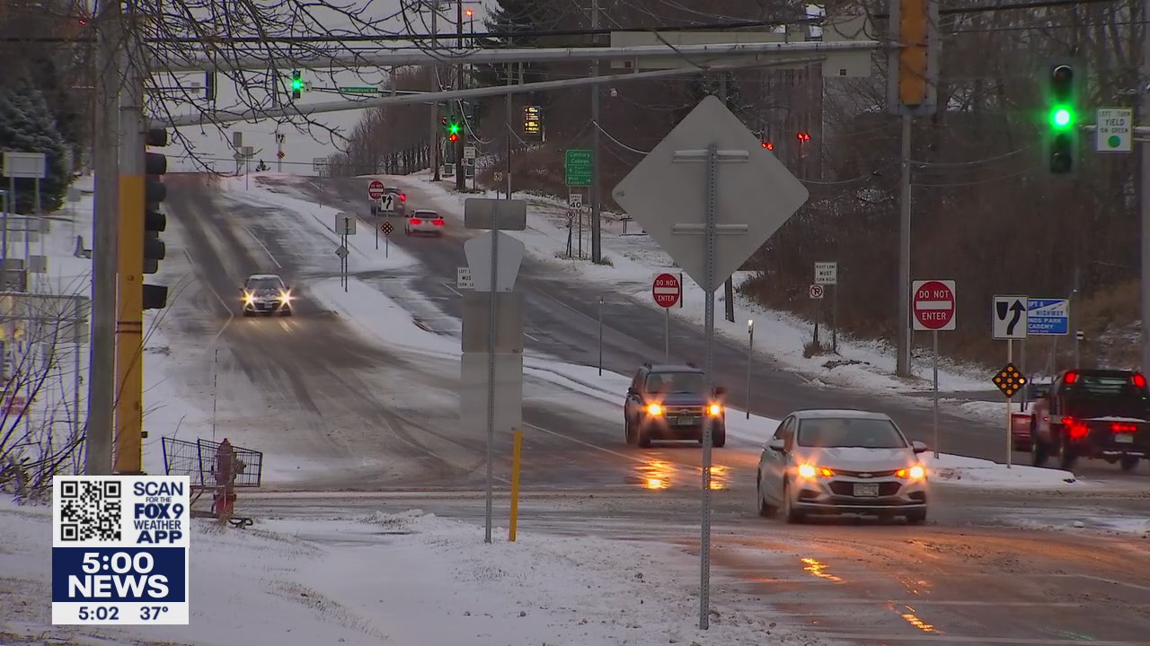 Minnesotans getting used to winter driving again