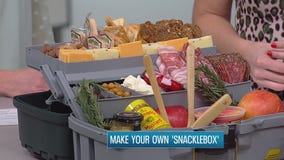 Gift Idea for Dad -- Chef Brian Ingram teaches us how to make a 'Snacklebox'