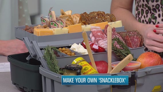 Gift Idea for Dad -- Chef Brian Ingram teaches us how to make a 'Snacklebox'