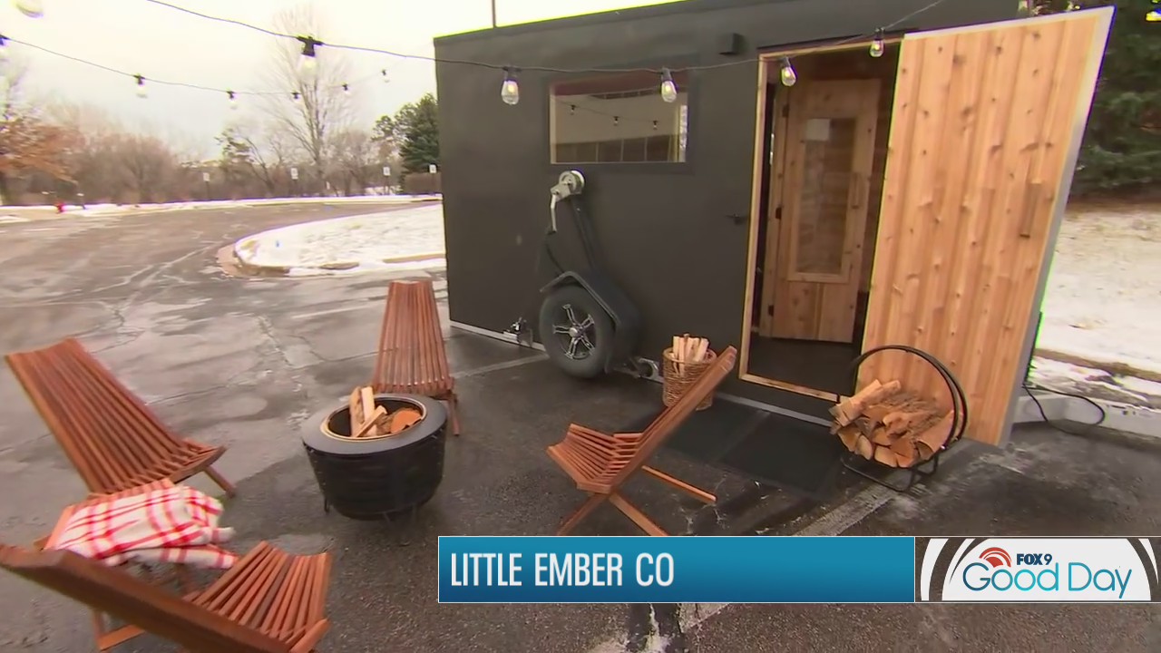 Get toasty this winter: Mobile wood-fired sauna makes its Twin Cities debut