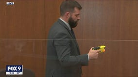 Kim Potter trial: BCA agent demonstrates how to use Potter's Taser gun