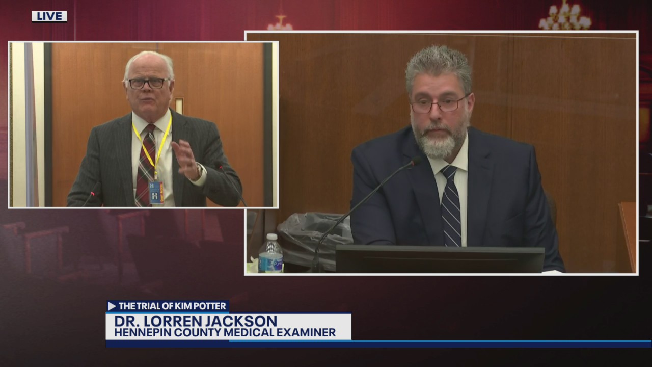 Kim Potter trial: Defense questions medical examiner on marijuana in Daunte Wright's system