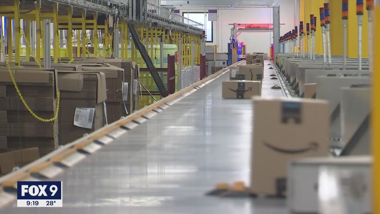 Amazon workers in Shakopee, Minn. fulfill more than a million orders ahead of Christmas