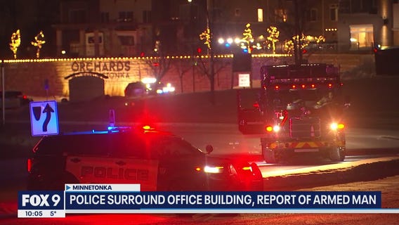 Police surround office building in Minnetonka for report of armed man