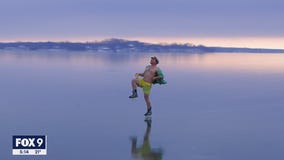 Minneapolis photographers go viral again with ice skating video