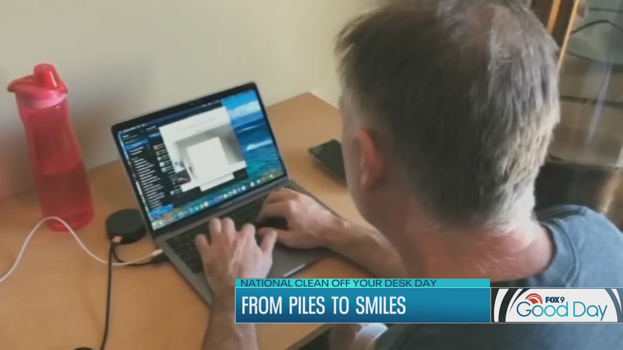 Three strategies to clean off your desk