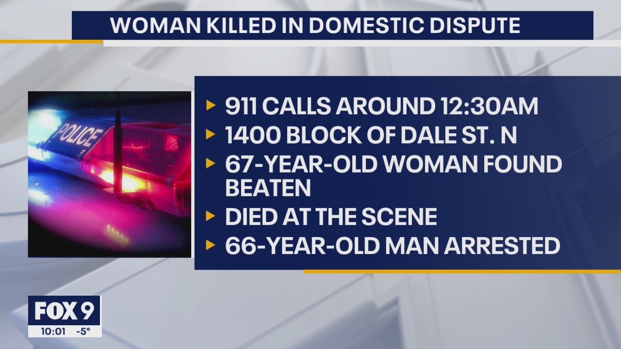St. Paul Police: Woman killed in domestic dispute, man arrested