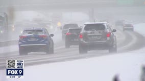 Friday winter storm causes messy commute in the metro